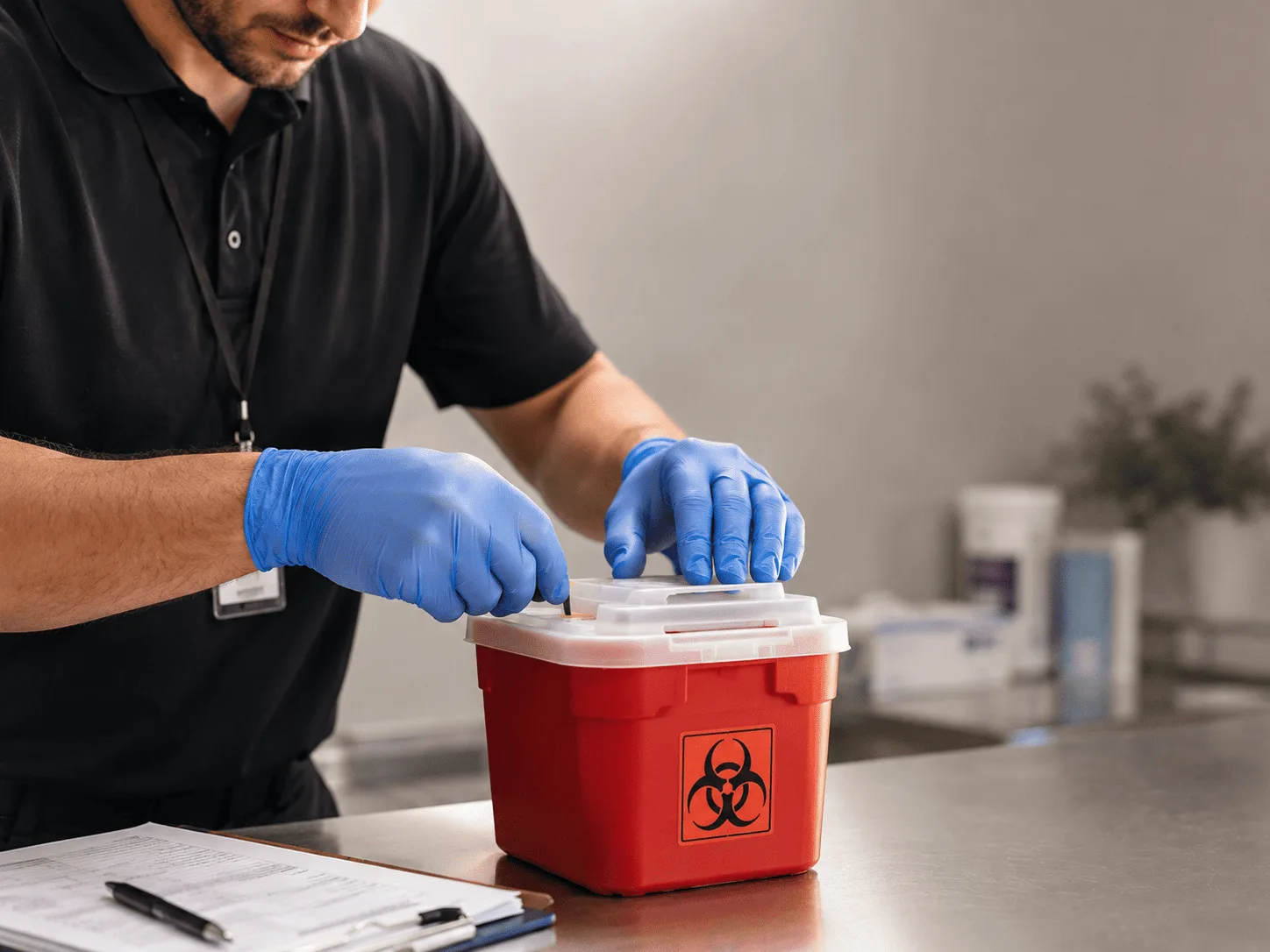 Why choose Sharps Waste Disposal in Fultonham, OH